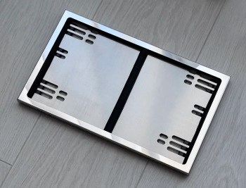 Квадратная рамка по новому ГОСТ тип 1А для номера 290х170 мм